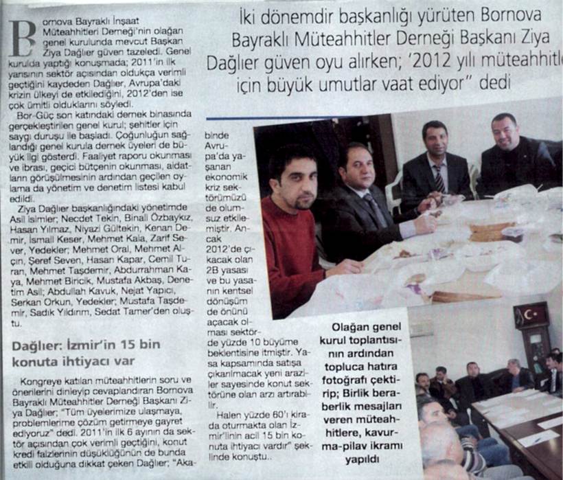 Ziyam İnşaat A.ş. Bornova İnşaat Firması 