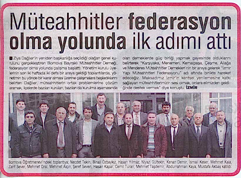 Ziyam İnşaat A.ş. Bornova İnşaat Firması 